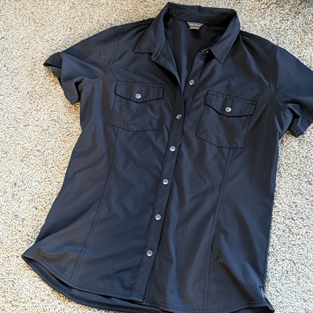 Collared Silky Shirt